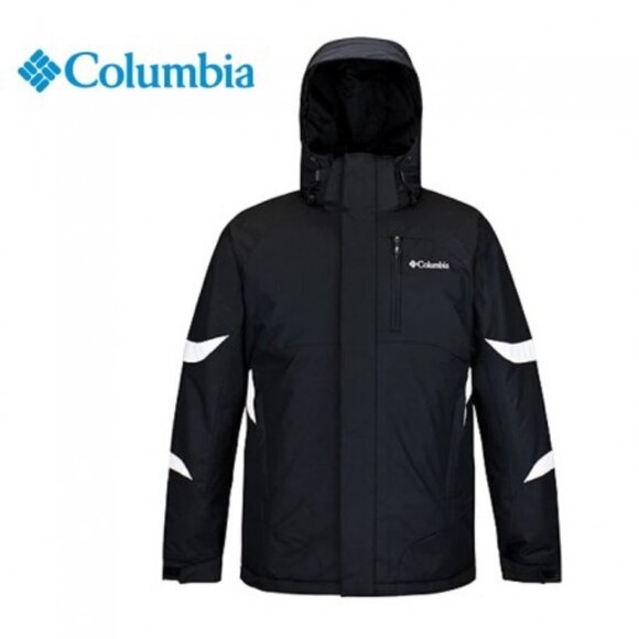 VINTAGE Columbia Shredinator Jacket Black Medium - Picture 1 of 11